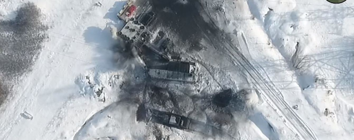 Волонтер оприлюднив відео операції "Відплата" у відповідь на обстріл бойовиками вантажівки військових ООС