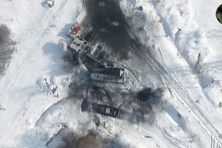 Волонтер оприлюднив відео операції "Відплата" у відповідь на обстріл бойовиками вантажівки військових ООС
