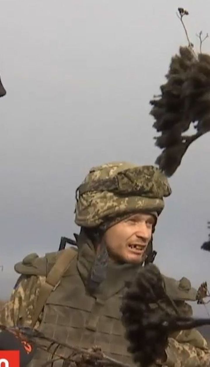 На Приазовье украинские бойцы борются не только с враждебными обстрелами, но и сложной погодой