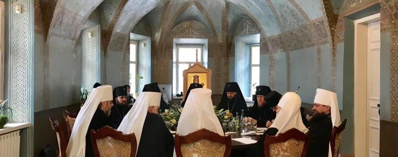 На первом синоде ПЦУ заговорили о проведении поместного собора в 2019 году