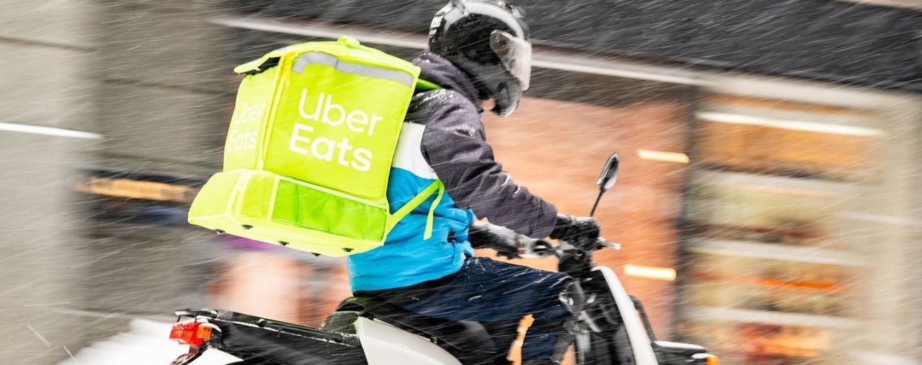 У Києві запустили міжнародний сервіс доставки їжі Uber Eats