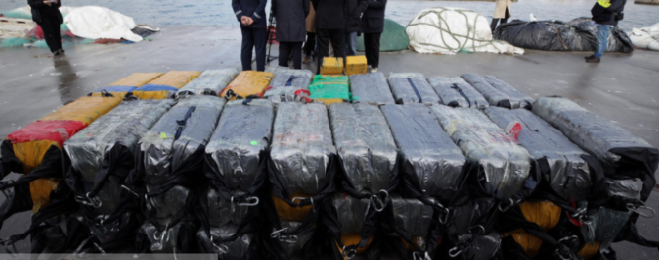В Португалии задержали судно с украинскими моряками, перевозившее 2,5 тонны кокаина