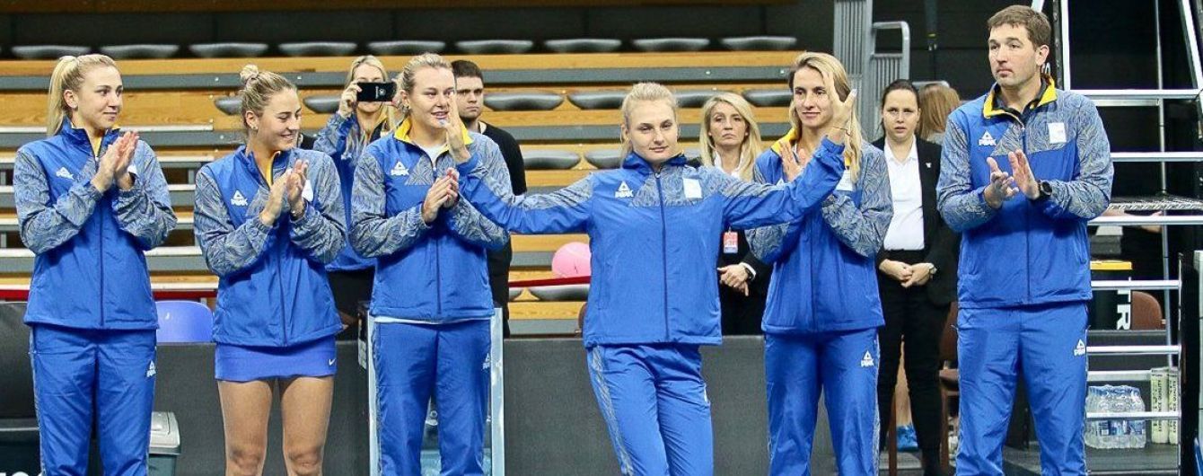 Сборная Украины уступила Польше в борьбе за третью строчку Кубка Федерации