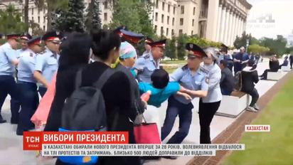 Около 500 человек были доставлены в отделения в Казахстане из-за призывов бойкотировать выборы