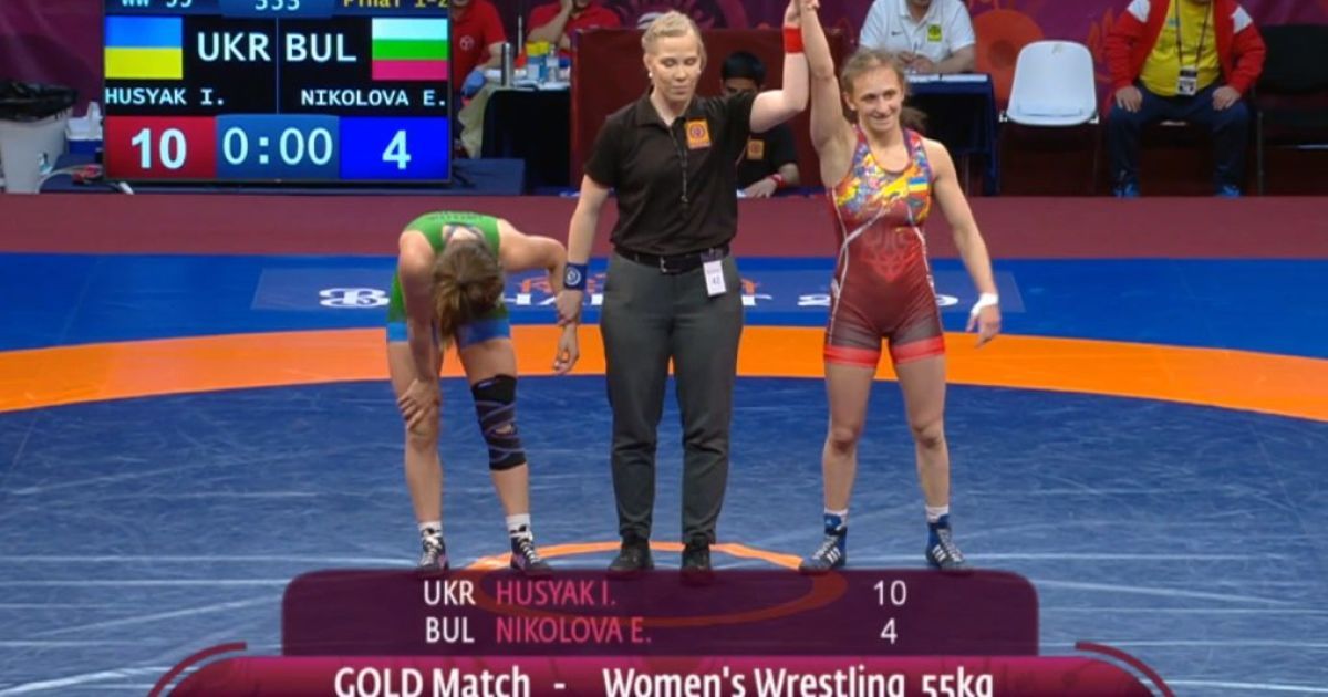 Сборная Украины завоевала два "золота" на Чемпионате Европы по борьбе