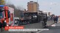 В Италии водитель поджег автобус с полусотней учеников