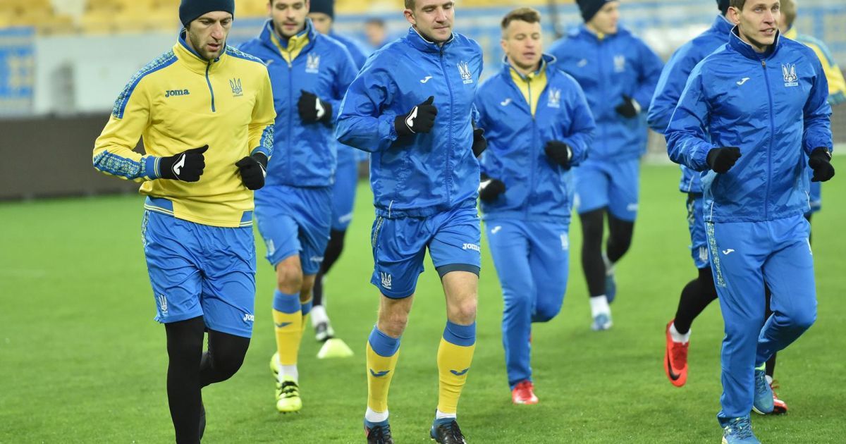 Тренування збірної України напередодні матчу зі Словаччиною / © ФФУ