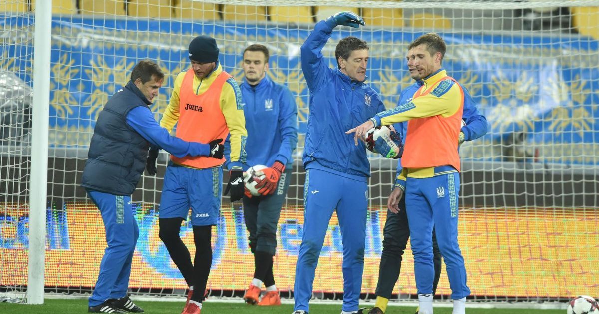 Тренування збірної України напередодні матчу зі Словаччиною / © ФФУ