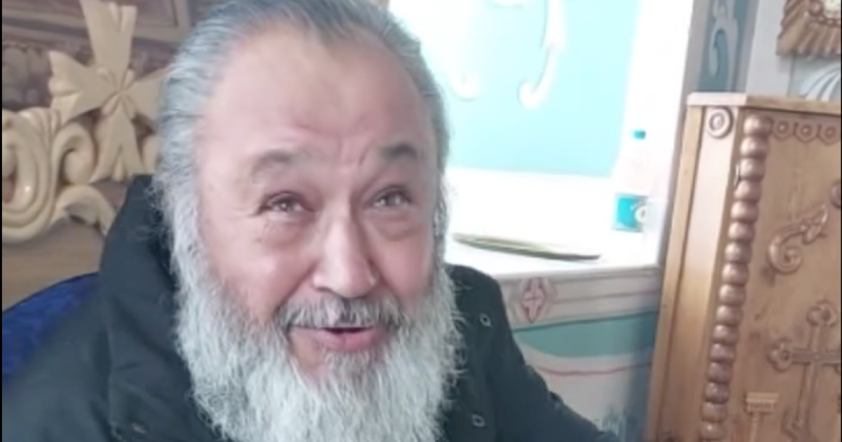 Священник церкви в селі Шебутинці о. Петро / Скриншот