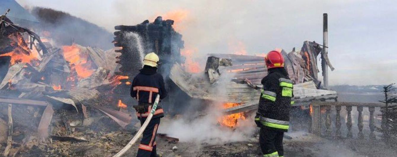 На Прикарпатье произошел пожар в монастыре ПЦУ