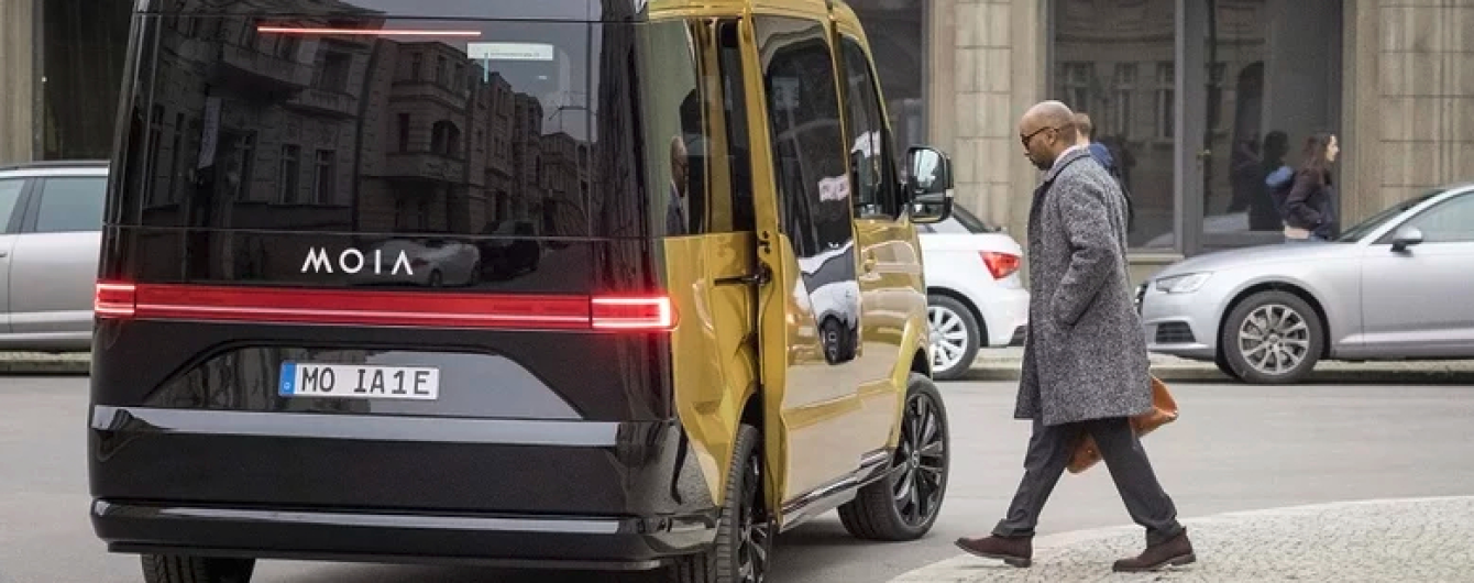 Volkswagen створив електрофургони для інноваційного таксі-сервісу