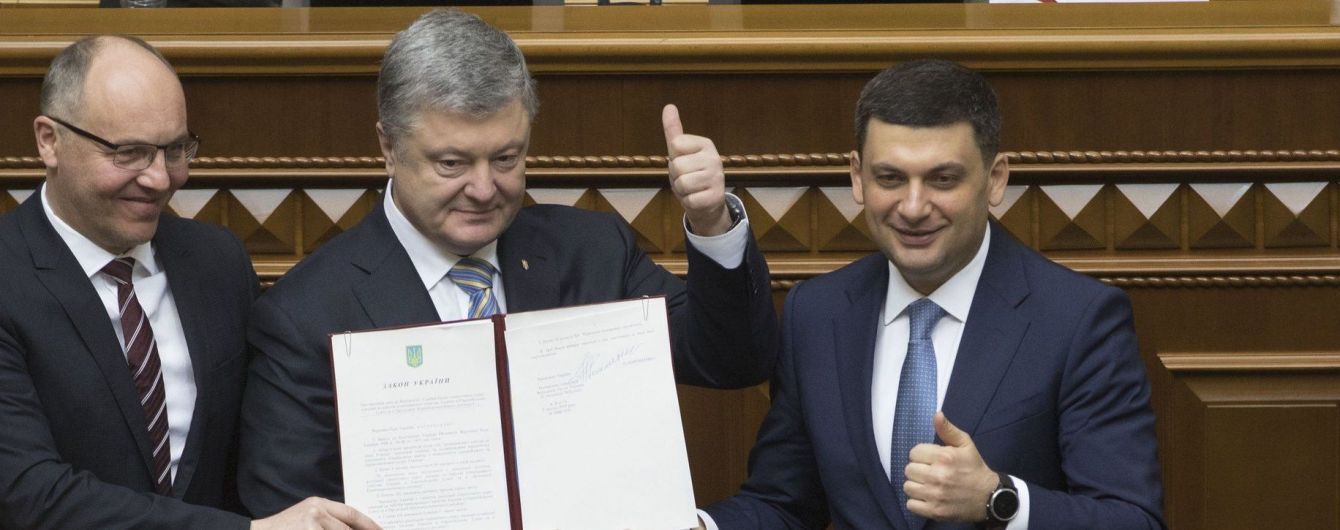 Порошенко підписав закон про курс України на вступ до ЄС і НАТО