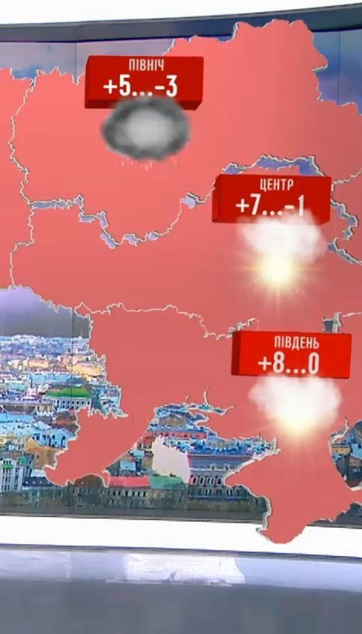 Атмосферний фронт принесе в Україну дощі