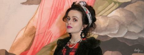 У химерному образі: Гелена Бонем Картер на Лондонському тижні моди