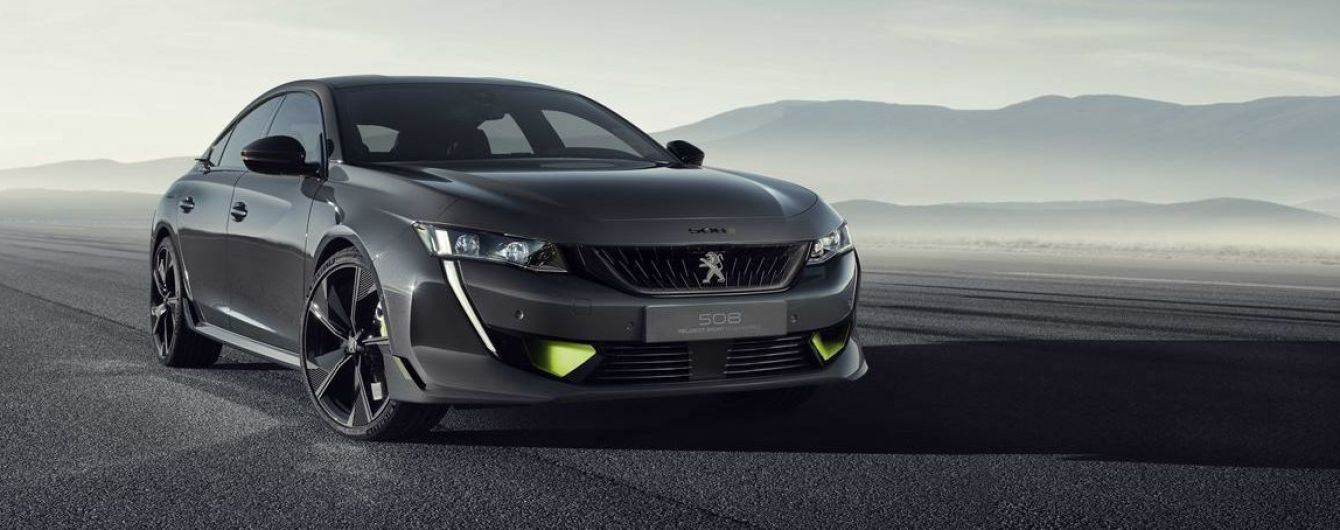 Гибрид Peugeot 508 станет мощнее и спортивнее