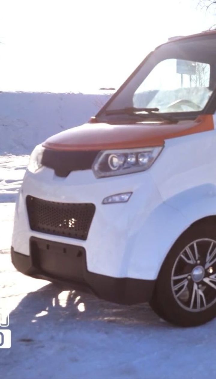 Boostrix Cubic - один из самых маленьких и самых дешевых электрокаров в Украине