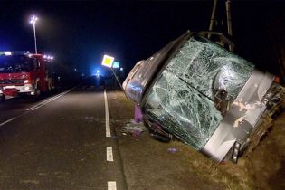 У Польщі автобус з українцями потрапив у смертельну ДТП