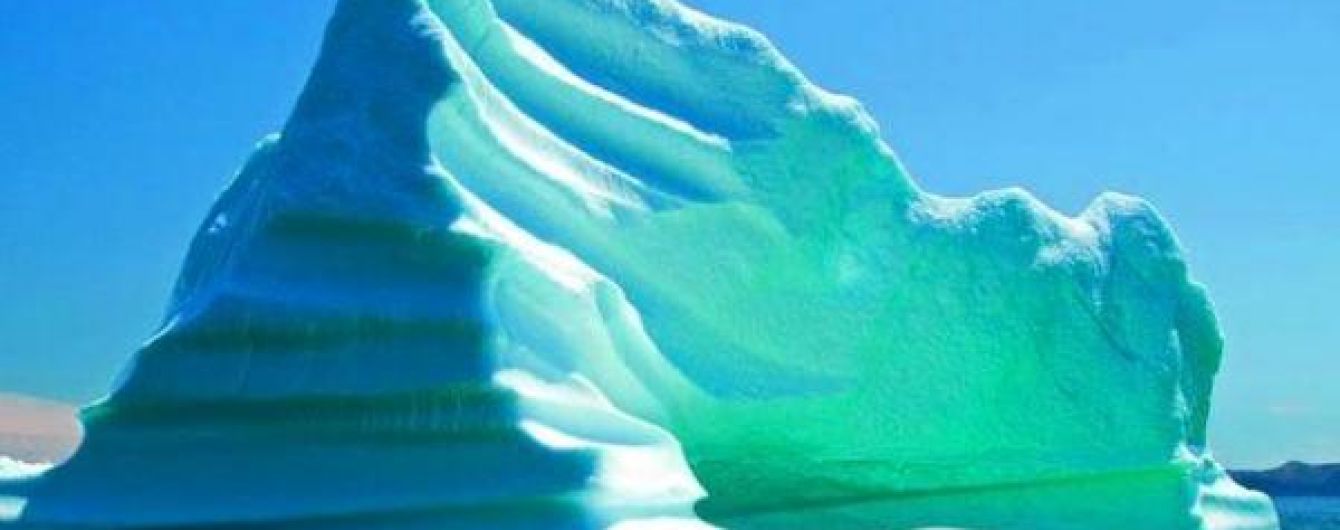 Американські вчені пояснили появу зелених айсбергів