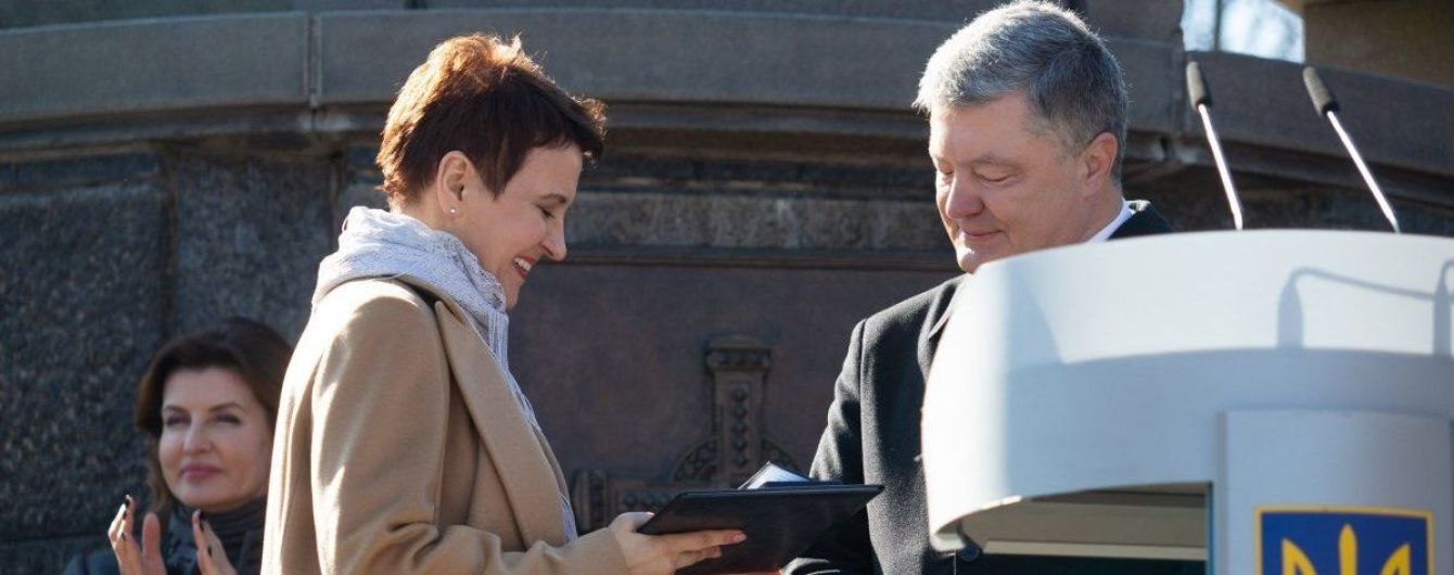 Лауреаты Шевченковской премии получили награды на Тарасовой горе в Каневе
