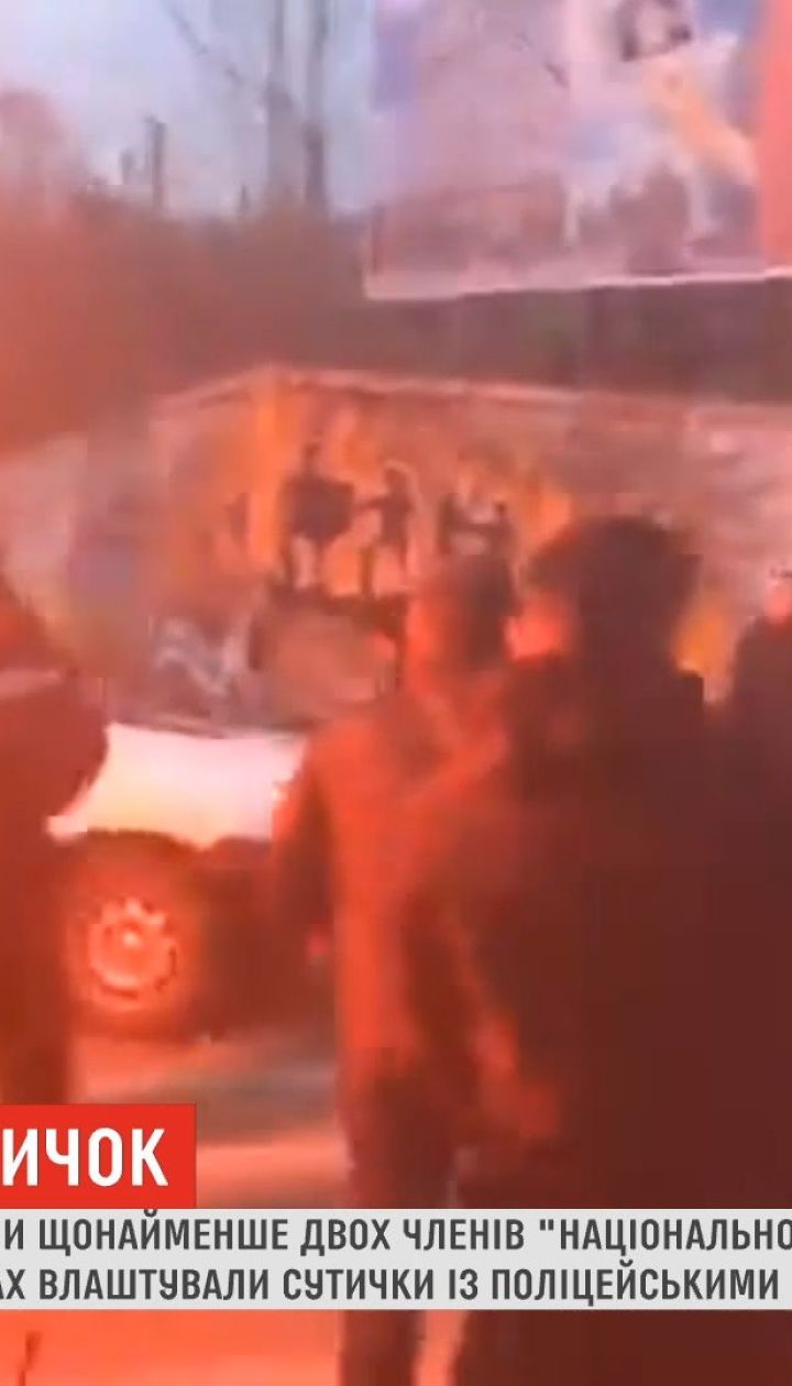 Полиция задержала двух причастных к столкновениям в Черкассах