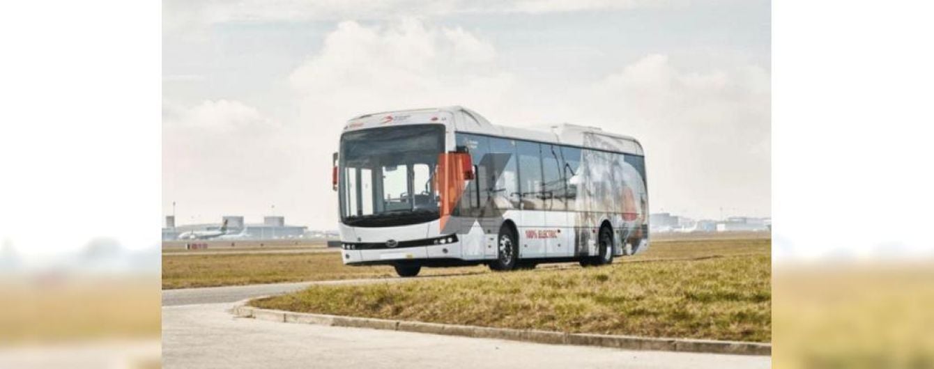 Брюссель закупив 30 китайських електробусів BYD для аеропорту