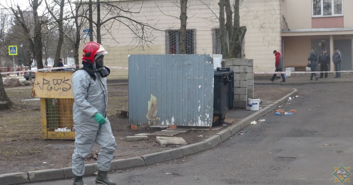 В Мінську на смітнику знайшли відро з радіоактивним ураном