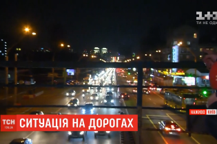 Через ремонт на Шулявке проспект Победы остановился в 6-километровой пробке