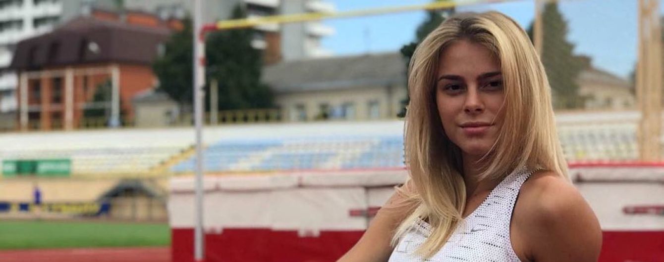 Стрибунка-красуня Левченко зачитала вірш Ліни Костенко і привітала поетесу з днем народження