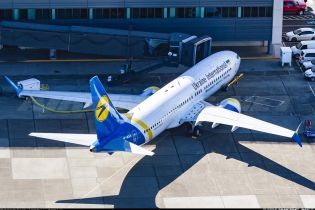 В Сети опубликовали фото первого самолета Boeing 737 MAX украинской авиакомпании