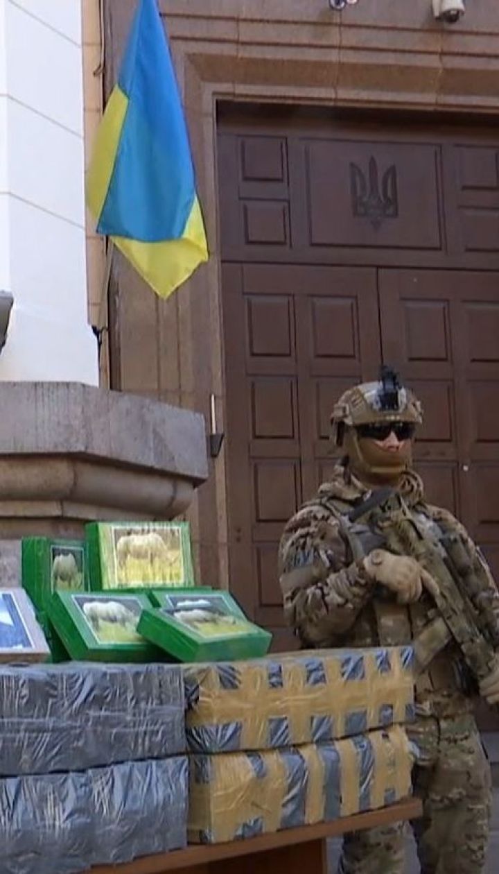 Рекордних 257 кілограмів кокаїну знайшли в порту Одещини