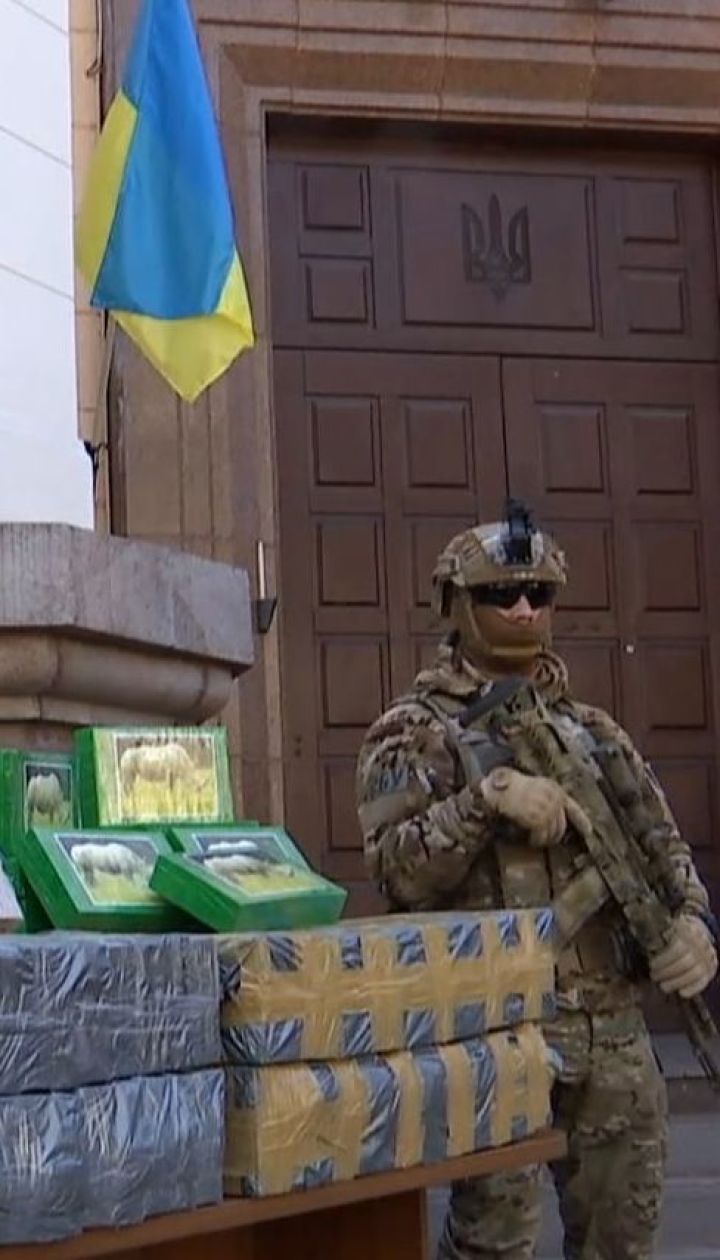Рекордных 257 килограммов кокаина нашли в порту Одесской области
