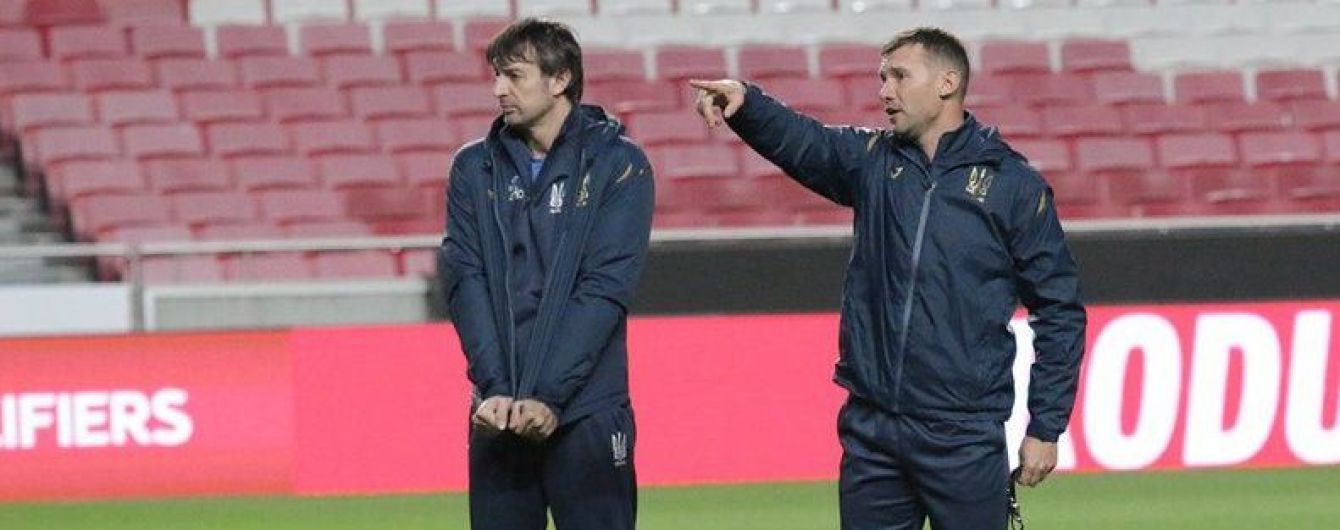 Шевченко не включив до заявки на матч з Португалією оборонця "Динамо" і хавбека "Шахтаря"