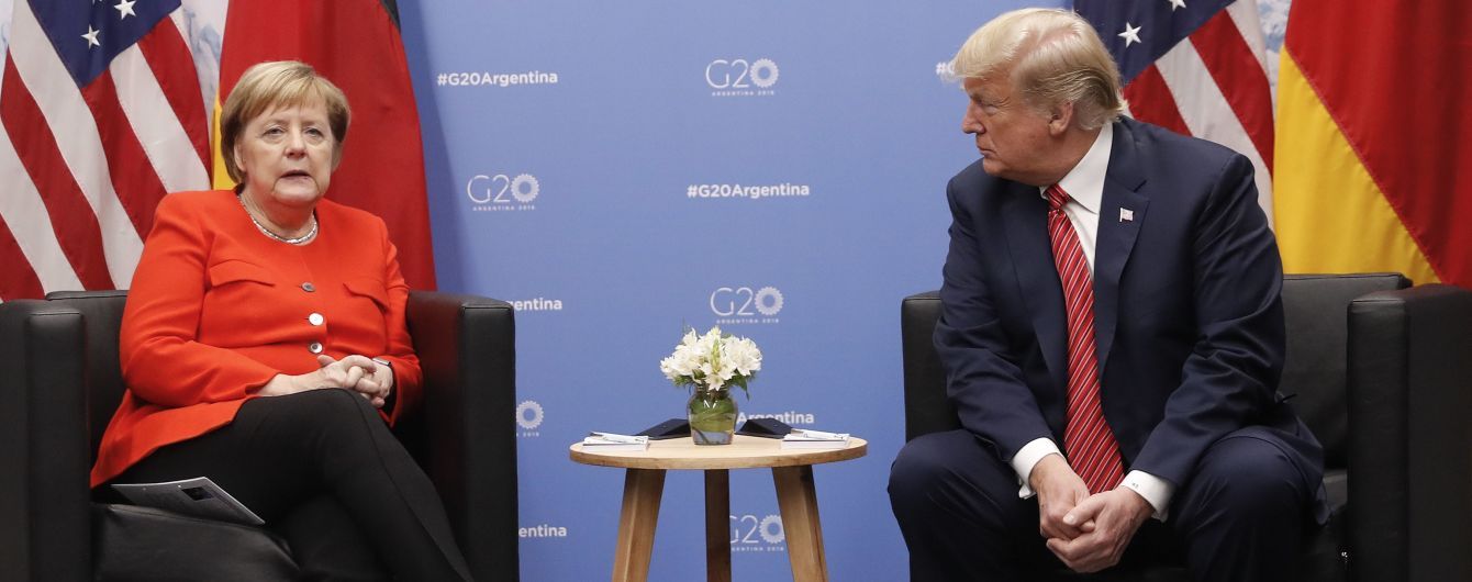 Трамп и Меркель обсудили Украину в телефонном разговоре