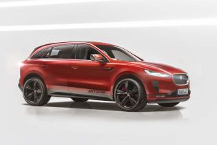Jaguar представит внедорожник J-Pace на гибриде