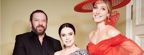 Катерина Осадча привітала з майбутнім поповненням Лілію Подкопаєву