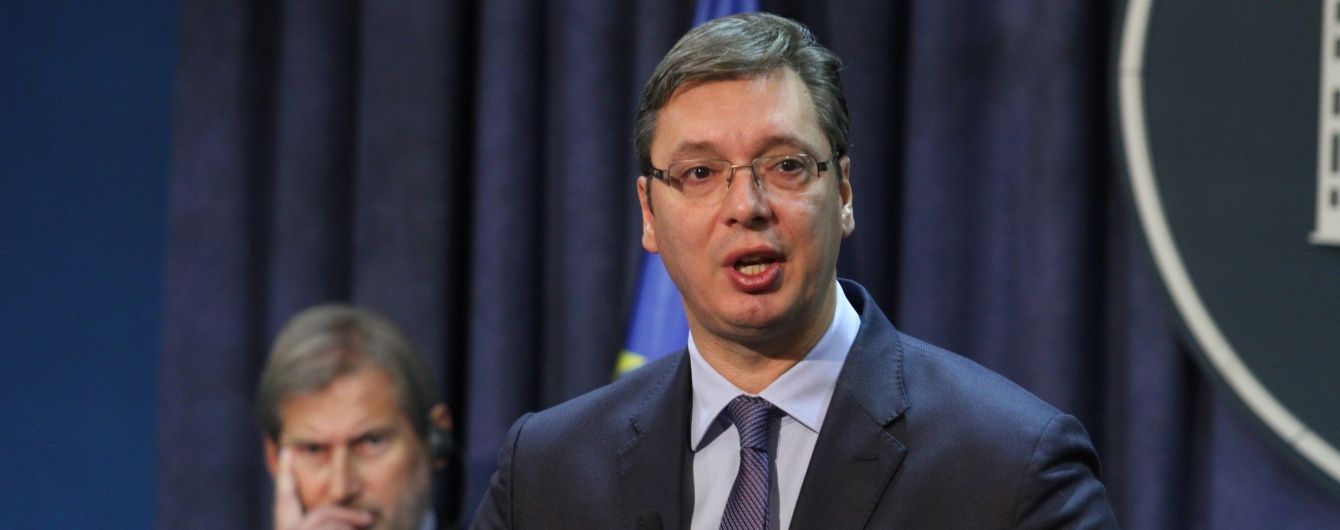Вучич визнав, що зброю із Сербії могли постачати на Донбас