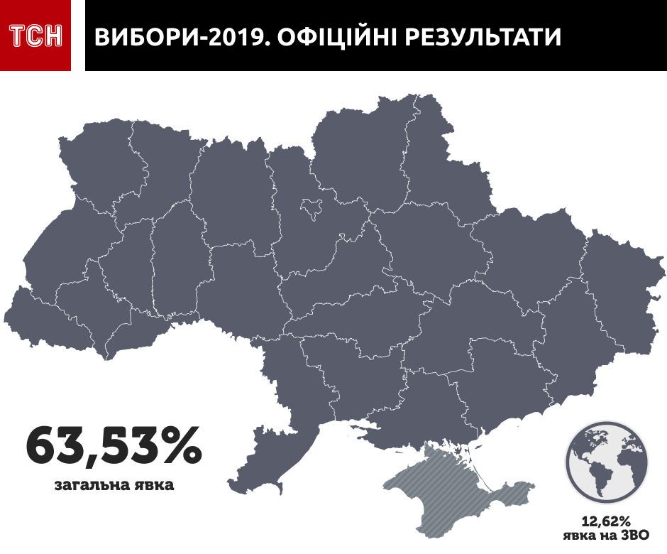 вибори карта оновлена