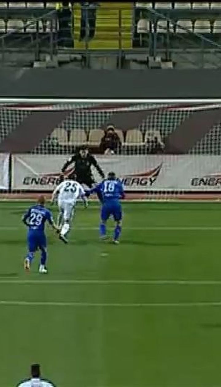 Заря - Динамо - 2:0. Видео гола Белого