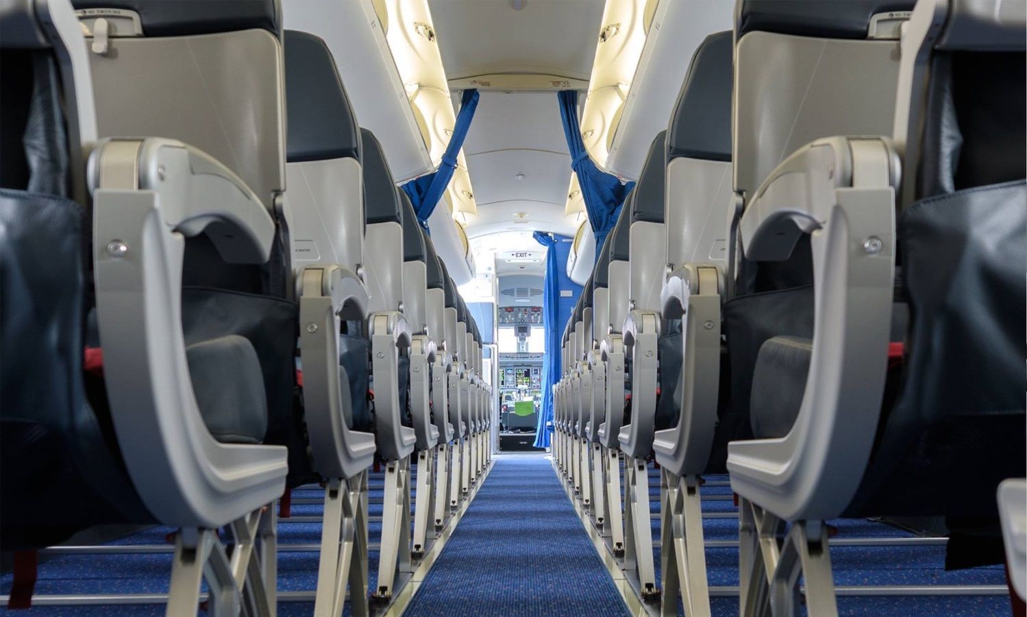 KLM борт самолета