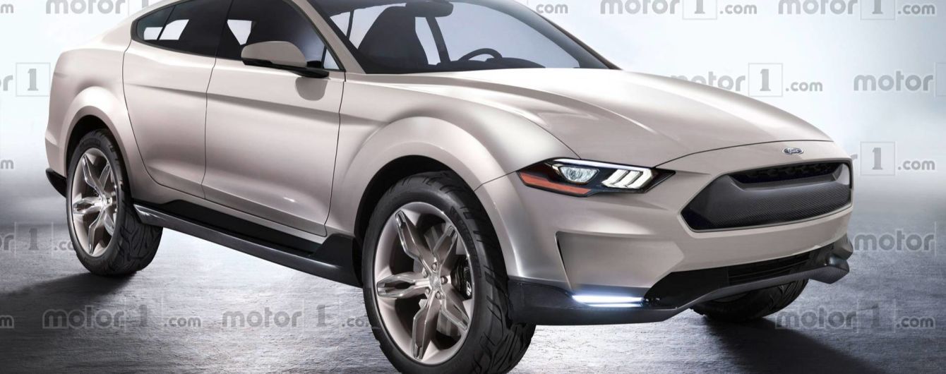 Электрический кроссовер Mustang получит название Mach-E. Официально