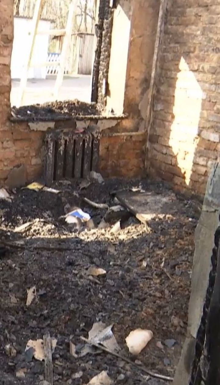 В Житомирской области дотла сгорела школа