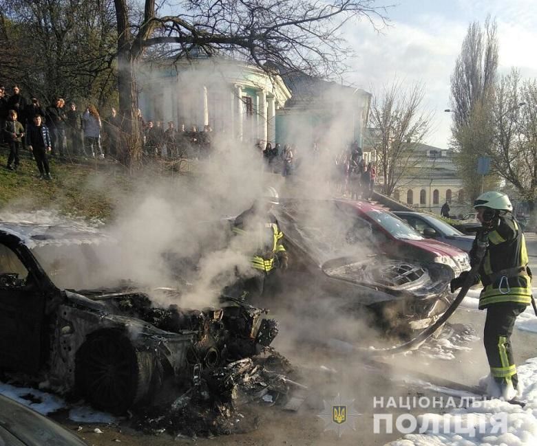 підпал авто на печерську