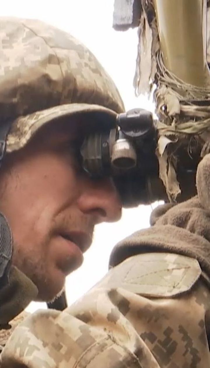 Военнослужащие батальона "Донбасс-Украина" уничтожили пулеметный расчет противника