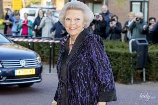 Вся сияет: 81-летняя принцесса Беатрикс посетила торжественное мероприятие в Нидерландах