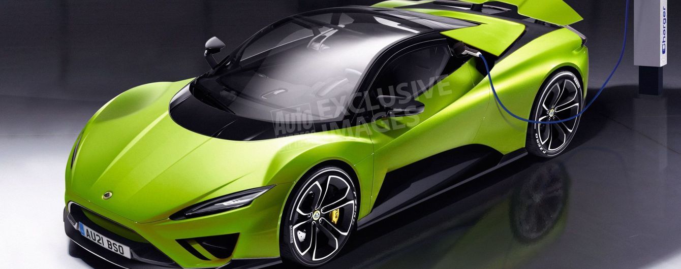 Lotus засветил электрический гиперкар на видео