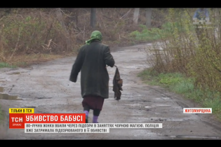 На Житомирщине мужчина убил пенсионерку, потому что считал ее ведьмой