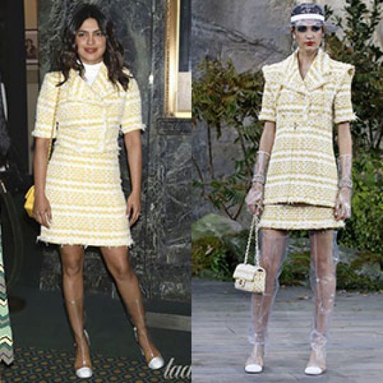 Яка версія костюма від Chanel вам подобається більше?