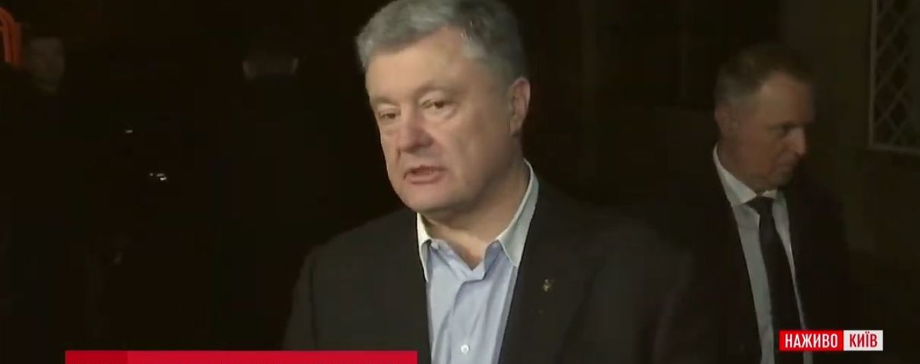 Порошенко приехал на дебаты в студию Суспильного
