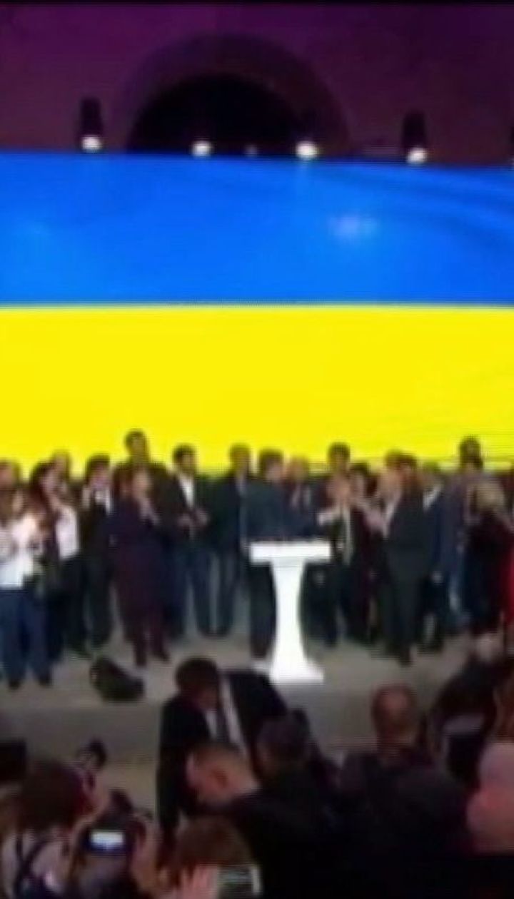 Подготовка пресс-конфереции Зеленского и заявления Порошенко - ситуация в штабах кандидатов