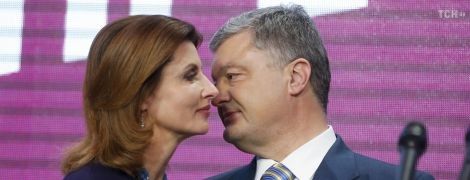 Емоційна промова Петра Порошенка після оголошення екзит-полів. Фотографії